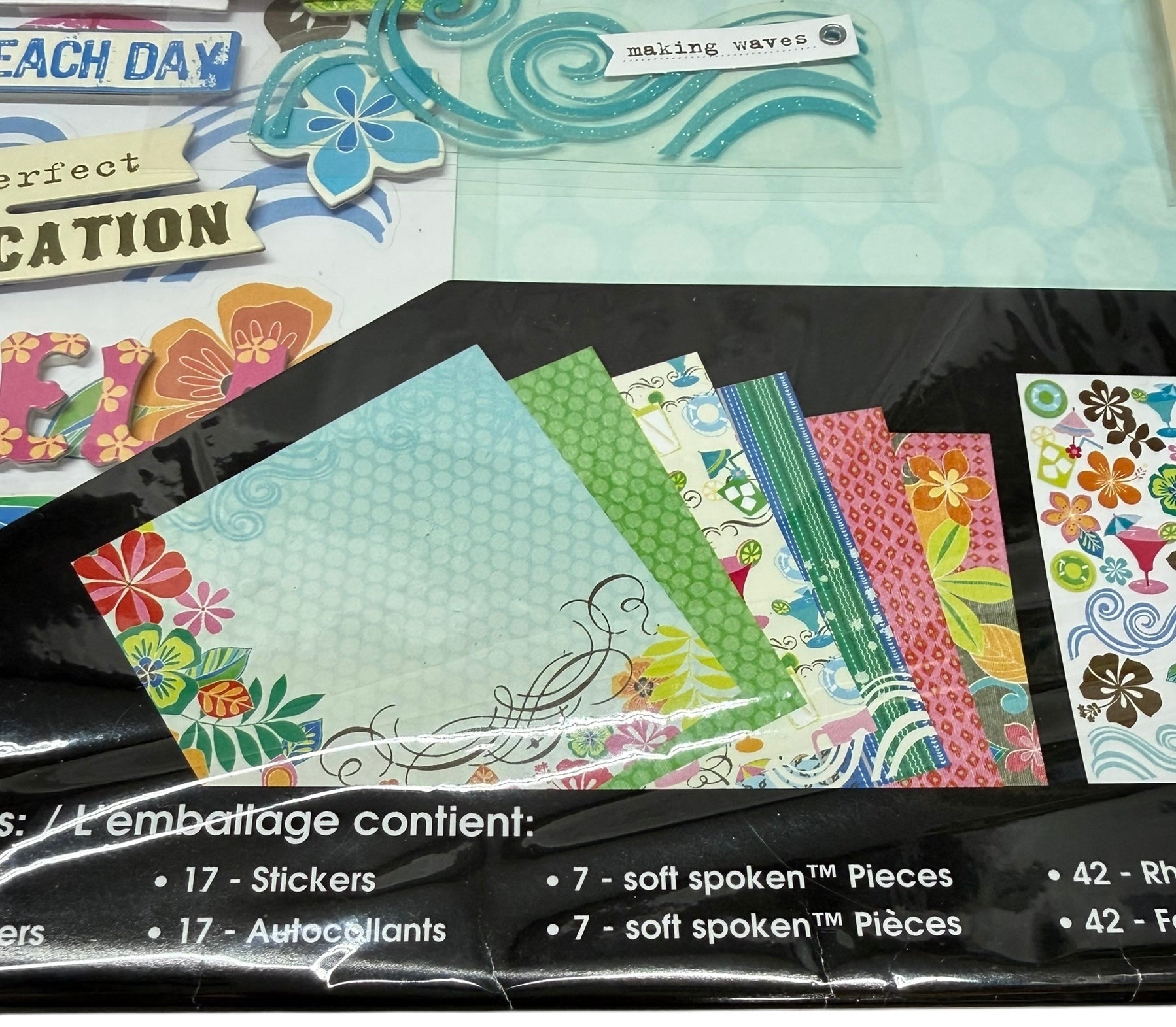 2010 Me & My Big Ideas Scrapbook Kit VACATION