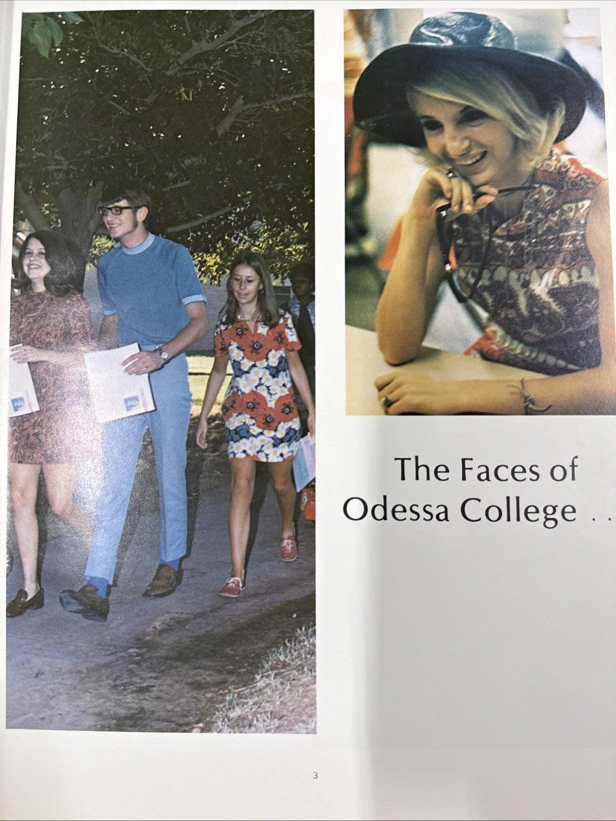 1971 Odessa College "Branding Iron” Texas Yearbook