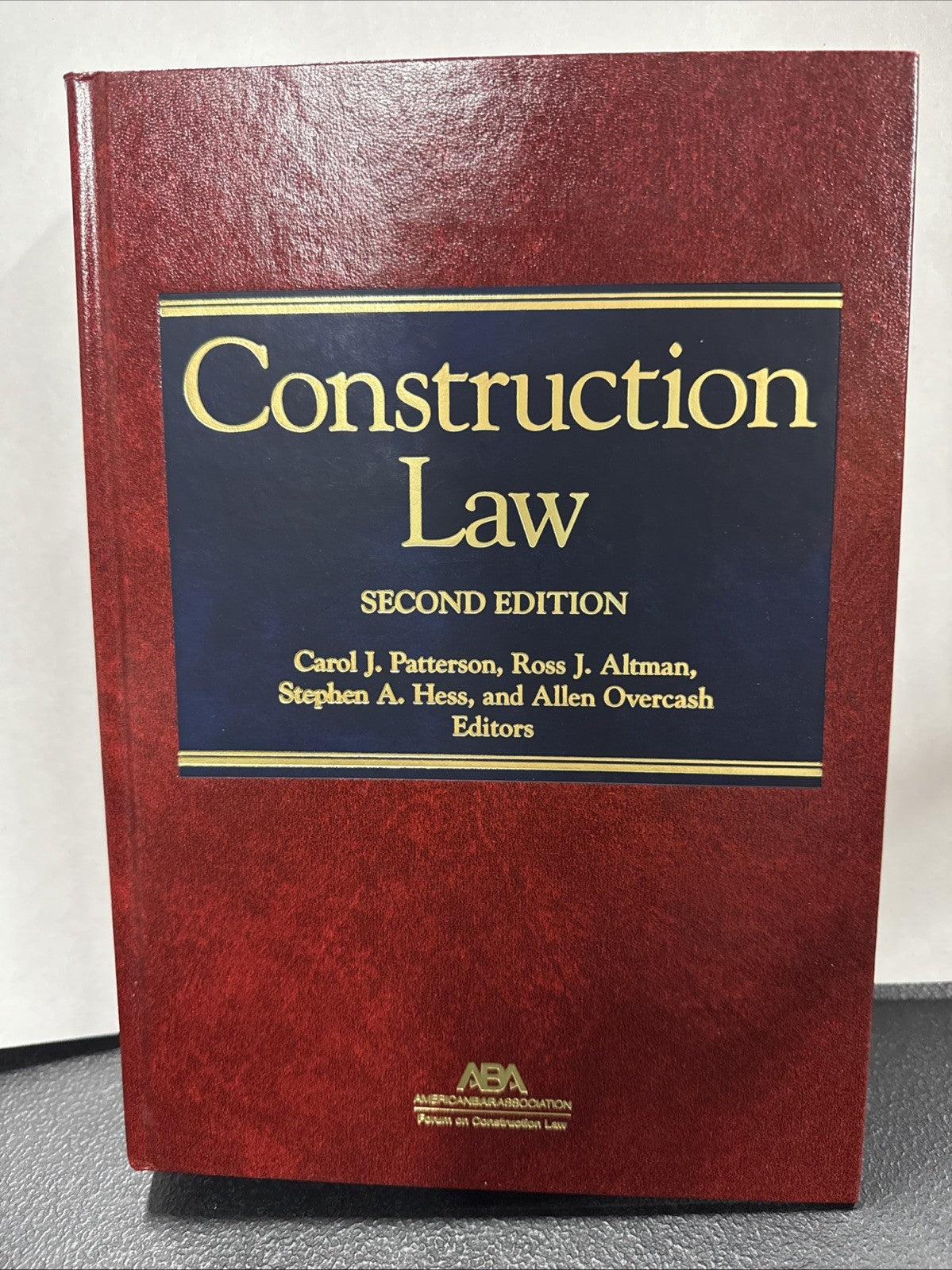 Construction Law - Hardcover - Like New