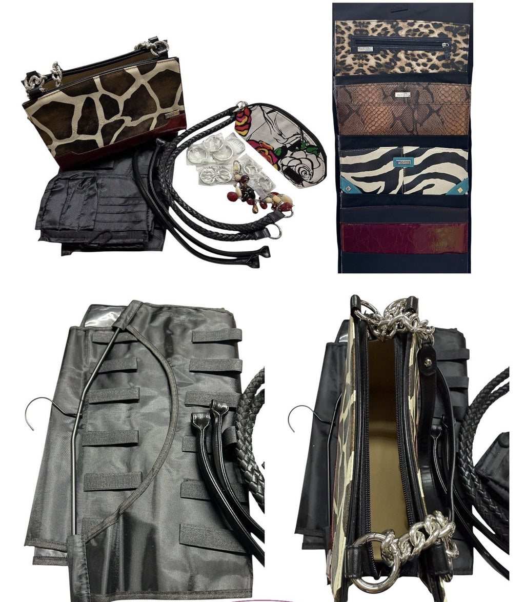 Miche Interchangeable Purse Huge Lot - Base, Shells, Straps & Accessories