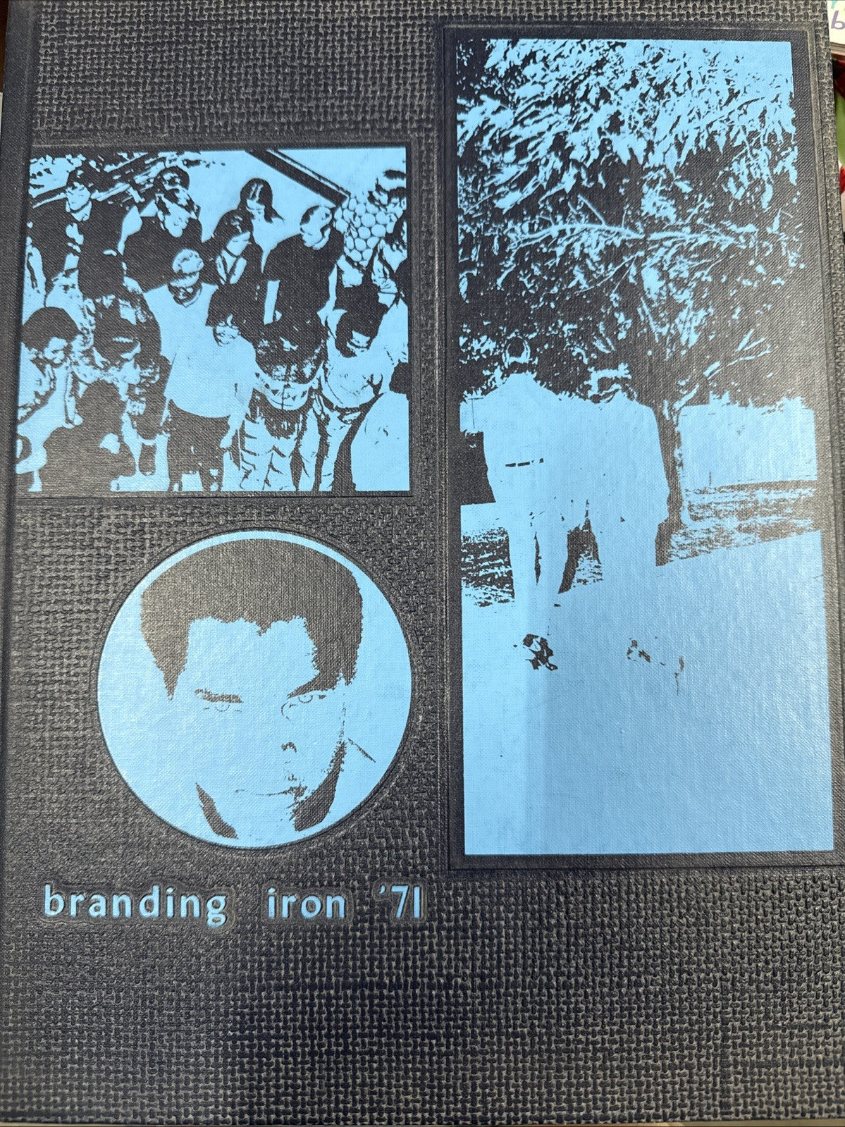 1971 Odessa College "Branding Iron” Texas Yearbook