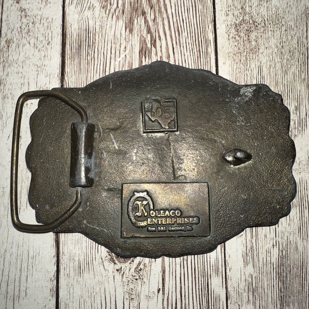 Koleaco Enterprises C05 Ford Model A Brass Belt Buckle