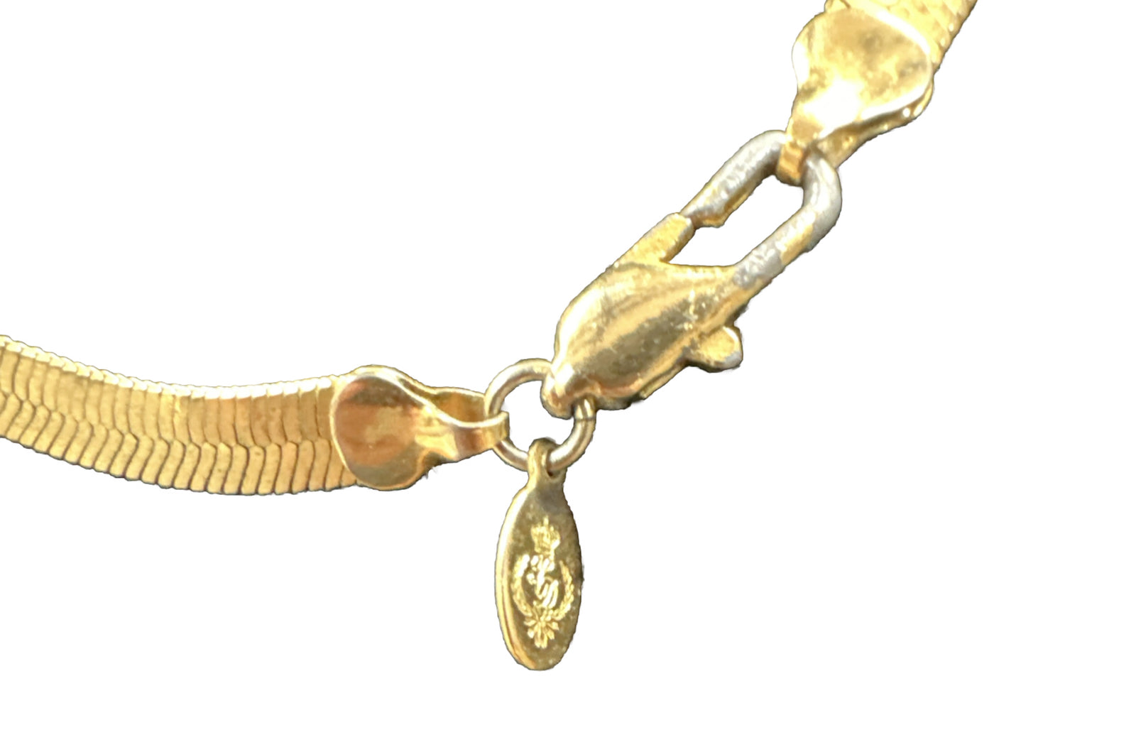 Vintage Premium Designs PD Gold Tone Chain Necklace Clasp Closure 18.25” Length