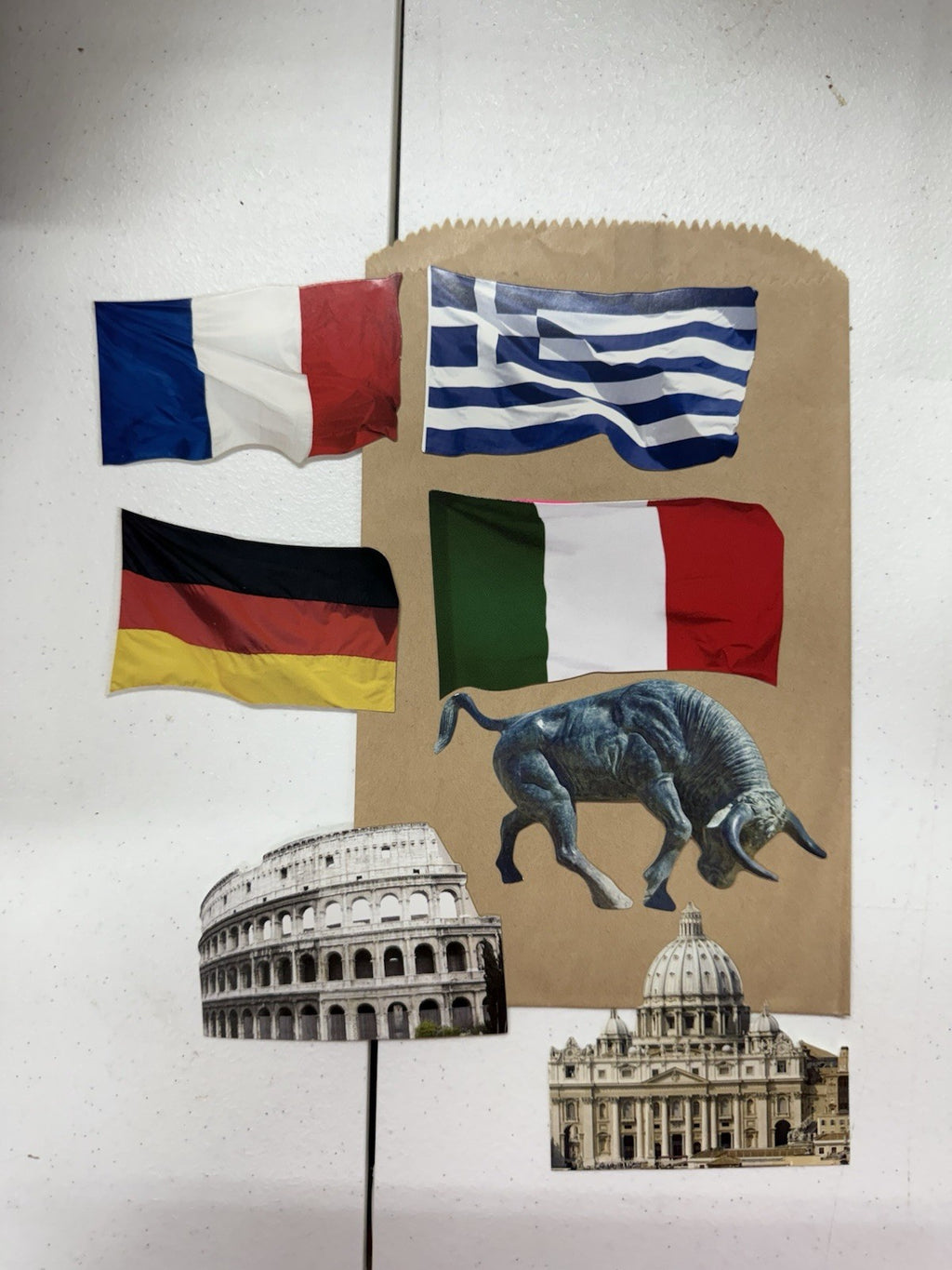 RARE 2014 Graphic 45 Come Away with Me 8x8 & 6x6 Travel Scrapbook Kit Tim Holtz