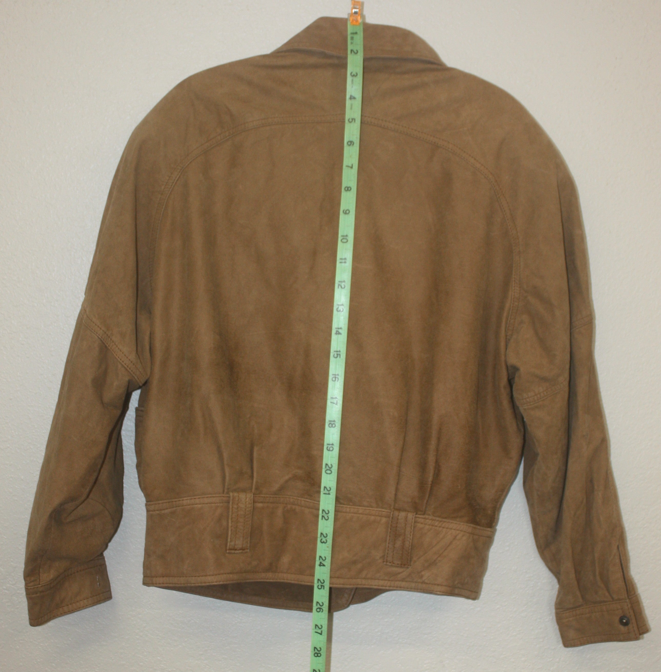 Vintage 80s Jay Jacobs Mens Genuine Leather Jacket Size M Medium